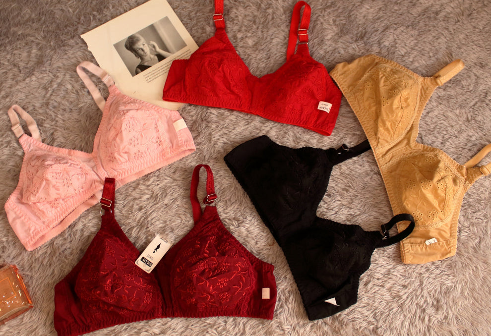SUMMER SPECIAL COTTON BRA (PACK OF 4)