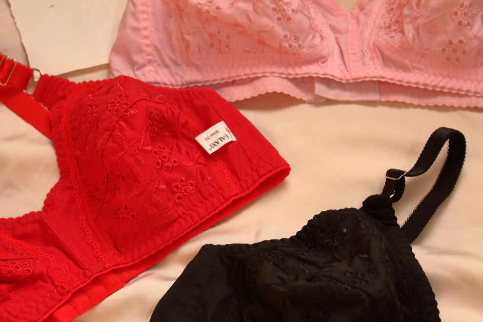 SUMMER SPECIAL COTTON BRA (PACK OF 4)